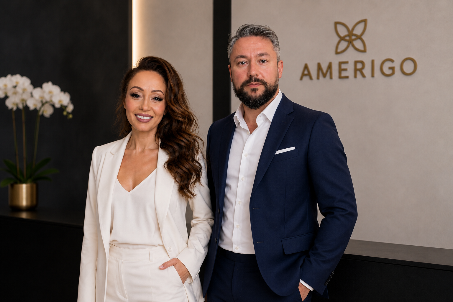 Monika i Tomasz Płazińscy - założyciele marki Amerigo